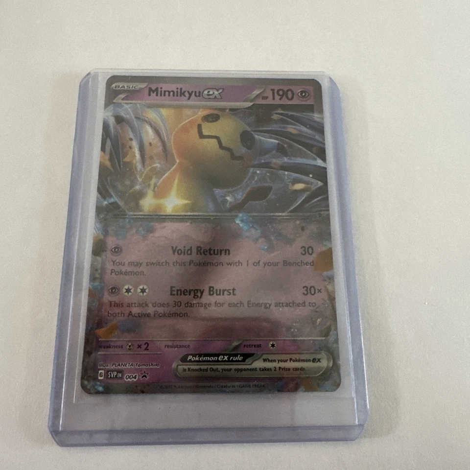 Mimikyu ex 004 Sv: Scarlet & Violet Promo Cards Holo - Image 1 of 1
