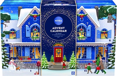 BEIERSDORF NIVEA Advent Calendar 2025 Women's Gift Set w/ Moisturiser & Face Masks