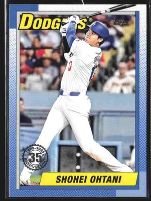 2025 Topps серия 1 - 1990 Topps бейсбол Shohei Ohtani #T90-100 - Изображение 1 из 2