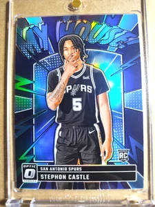 2024-25 Stephon Castle Donruss Optic Rookie My House Purple Prizm RC COMO NUEVO 🔥🔥🔥 - Imagen 1 de 5