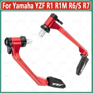 1Pair CNC Aluminum Alloy Motorcycle Handguard For Yamaha YZF R1 R1M R6/S R7 R125 - Imagen 1 de 4