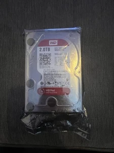 Western Digital Red Plus (5400RPM, 3.5", SATA III, 64MB Cache) 2TB Internal... - Afbeelding 1 van 3