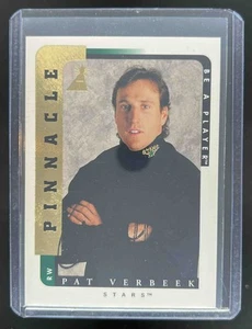 1996-97 Pinnacle Be a Player Pat Verbeek Auto #38 Stars - Picture 1 of 10