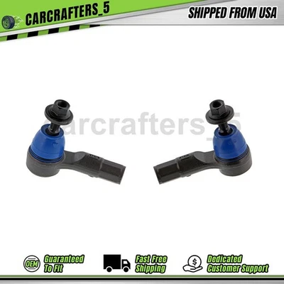 Extremos de barra de amarre exterior delantero izquierdo derecho Mevotech para Jeep Cherokee 2014-2018 2,4 L Foto 1 de 4