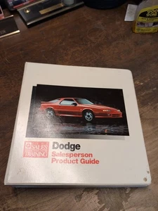 Dodge Salesperson 1992 guía de productos álbum de concesionario - Imagen 1 de 8