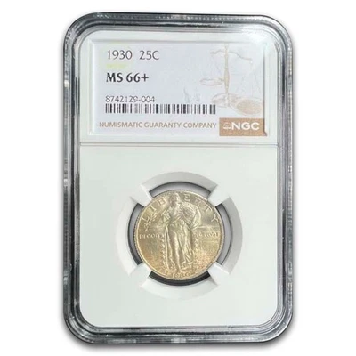 1930 Standing Liberty Quarter MS-66+ NGC - Image 1 of 3