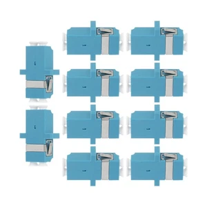 10 Pcs The Optical Fiber Connector Plastic Adapter Adapters and Couplers - Zdjęcie 1 z 12
