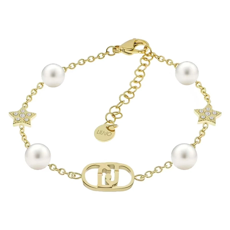 Bracciale Donna LIU JO LJ2637 Dorato - Immagine 1 di 1