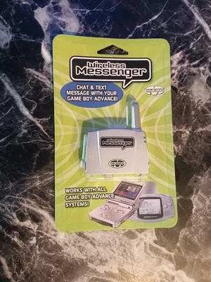 Adaptador de enlace de mensajero inalámbrico GameBoy GBA SP Advance SP Majesco nuevo sellado Foto 1 de 2