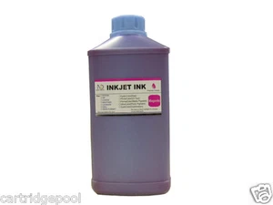 1 Liter ND® Magenta Refill Ink for HP Canon Lexmark Dell Refillable Cartridges - Picture 1 of 1