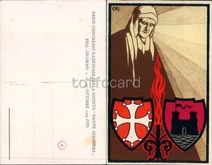 ARTE E LETTERATURA-DANTE ALIGHIERI-XXXIV CONGRESSO PISA LIVORNO 1929-C66-120 - Bild 1 von 1