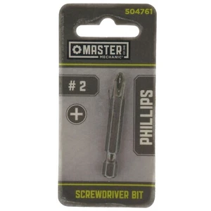 Broca destornillador Phillips Master Mechanic 504761 #2, 2" de largo - Imagen 1 de 3