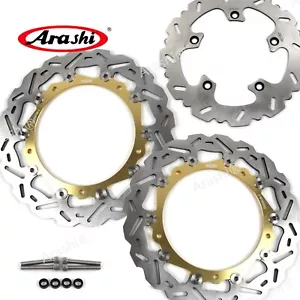 Disco de rotor de freno delantero trasero Arashi de gran tamaño para BMW R1200GS ABS 2014-2018 2017 - Imagen 1 de 11