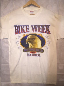 Vintage Bike Week Daytona Beach 1999 Herren Shirt M Back Graphic T Eagle Motorrad - Bild 1 von 6