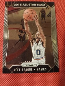 2015 JEFF TEAGUE PANINI PRIZM ALL STAR AS CARD #362 ATLANTA HAWKS TIMBERWOLVES - Picture 1 of 2