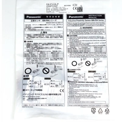 Panasonic SUNX GX-F12A-P Rectangular Shaped Inductive Proximity Sensor ✦Kd - Image 1 of 4