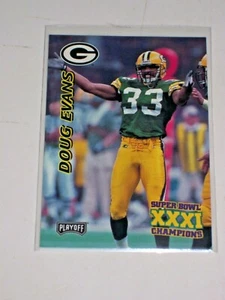1997 Playoff Green Bay Packers Super Sunday XXXI 12 Doug Evans - Picture 1 of 2