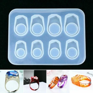 1 Stck. Ring Silikon Harz Epoxid Anhänger Form Schmuckherstellung Gießen Handwerk Werkzeug - Bild 1 von 10