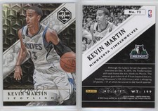 2015-16 Panini Limited Spotlight Gold /25 Kevin Martin #72