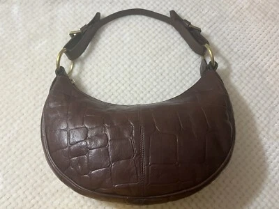 Bolso de hombro de cuero morera herrajes de latón Foto 1 de 4