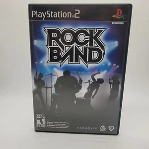 Rock Band (Sony Playstation 2 PS2, 2007) CIB Complete  - Picture 1 of 3
