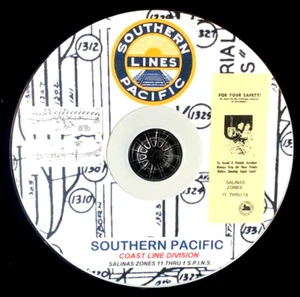 Southern Pacific RR 1973 Coast Line Salinas Zone 11 to 18 SPINS PDF Pages on DVD - Picture 1 of 5