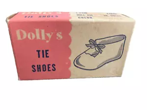 Vintage S.B. Novelty Co. Dolly's Tie Zapatos Blanco 22 Pulgadas Muñeca con CAJA Original - Imagen 1 de 4