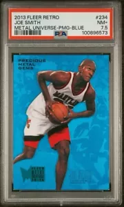 Gemas de metales preciosos Fleer Retro Joe Smith 2013 azul PMG/50 PSA 7,5 - Imagen 1 de 3