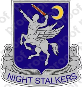AUFKLEBER US ARMY UNIT 160th Aviation Regiment - Bild 1 von 1