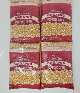 4-Pack Trader Joe's Popcorn 7 lb Trader Joes Organic Popping Corn Kernels Bags - Picture 1 of 3