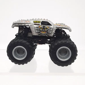 Hot Wheels Monster Jam Maximum Destruction Max-D Gray Rims Mattel 1:64 Die-cast - Foto 1 di 6