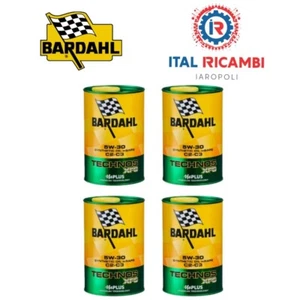 4 Litri Olio Motore Bardhal Technos Xfs 5W30 Acea C2 C3 API SN CF Nuova Formula - Foto 1 di 2