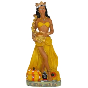 Ochun Orisha 12" Diosa de la Abundancia Deidad en la Religión Yoruba Resina - Imagen 1 de 3