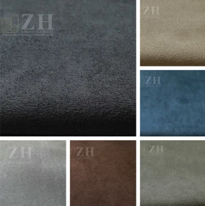 Faux Suede Upholstery Fabric Material 57" wide Soft Touch Beds Cars Sofas Crafts - Picture 1 of 37