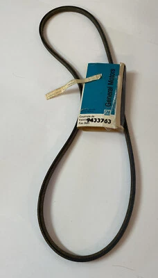 Cinturón de ventilador para camioneta Chevrolet Camaro Nova Corvette 1977-1988 9433763 funda GM nuevo de stock Foto 1 de 3