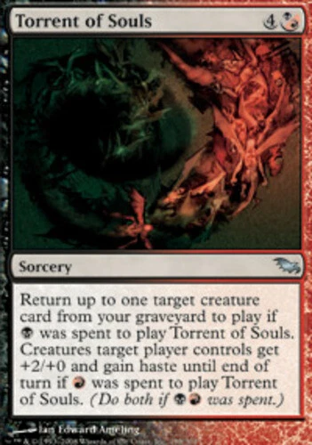 4x Torrent of Souls ~ Near Mint Shadowmoor MTG Magic x4 4 UltimateMTG Playset Mu - Image 1 of 1