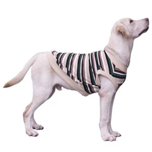 Extra Large Dog T Shirts Clothes Sleeveless Tank Top Vest 3X-Large Shirt Khaki - Picture 1 of 7