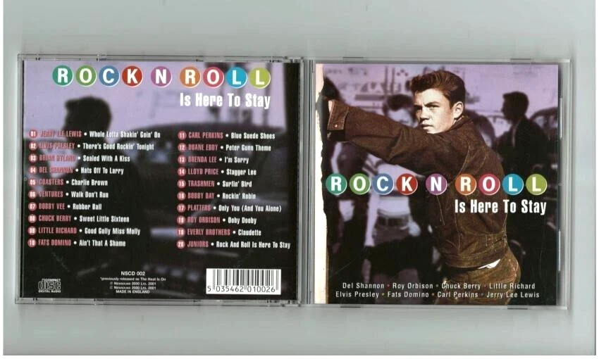 ROCK N ROLL IS HERE TO STAY CD-GOOD GOLLY MISS MOLLY-BLUE SUEDE SHOES-I'M SORRY+ Foto 1 de 1