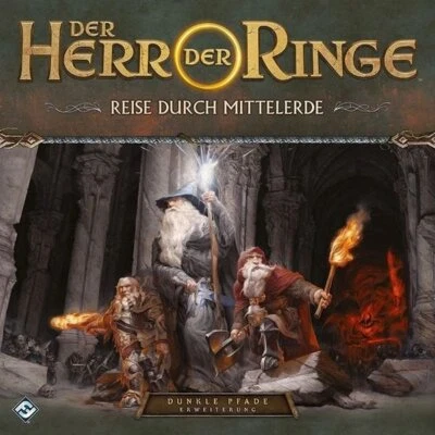 Herr der Ringe Reise durch Mittelerde - Dunkle Pfade - Brettspiel-Erweiterung - Bild 1 von 2