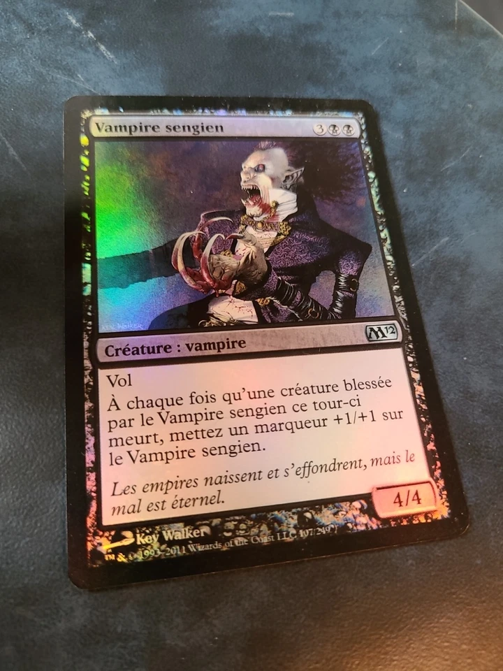 French Sengir Vampire Foil - MtG - M12 - Magic the Gathering - Image 1 of 1