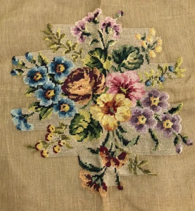 "Lona Hiawatha Heirloom inglesa francesa floral preelaborada a punta de aguja 23""" - Imagen 1 de 10