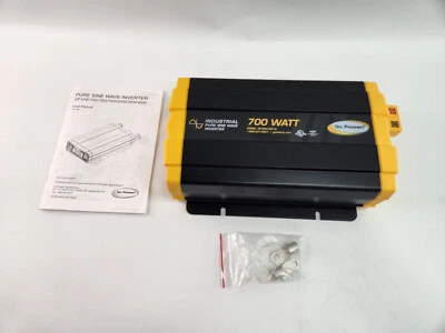 Go Power GP-ISW700-12 Industrial Pure Sine Wave Inverter 700 Watt Brand New - Image 1 of 4