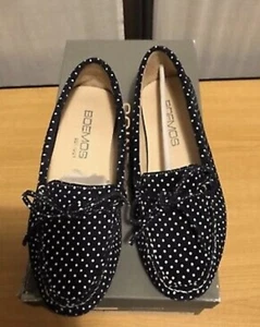 Mocassino da donna Boemos, colore nero/bianco a Pois, tg. 35 IT - Foto 1 di 2
