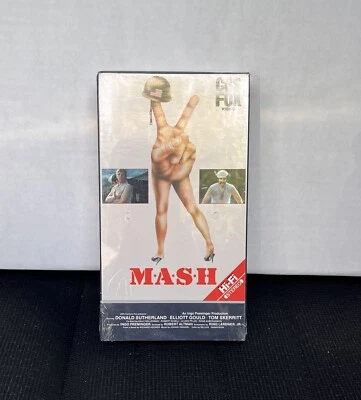 Factory Sealed M*A*S*H Original Vintage "MASH" VHS Tape with CBS/FOX Watermarks Foto 1 de 2