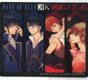 bookmark set promo K Project anime Yata Misaki Fushimi Saruhiko Tatara Reisi - Picture 1 of 1