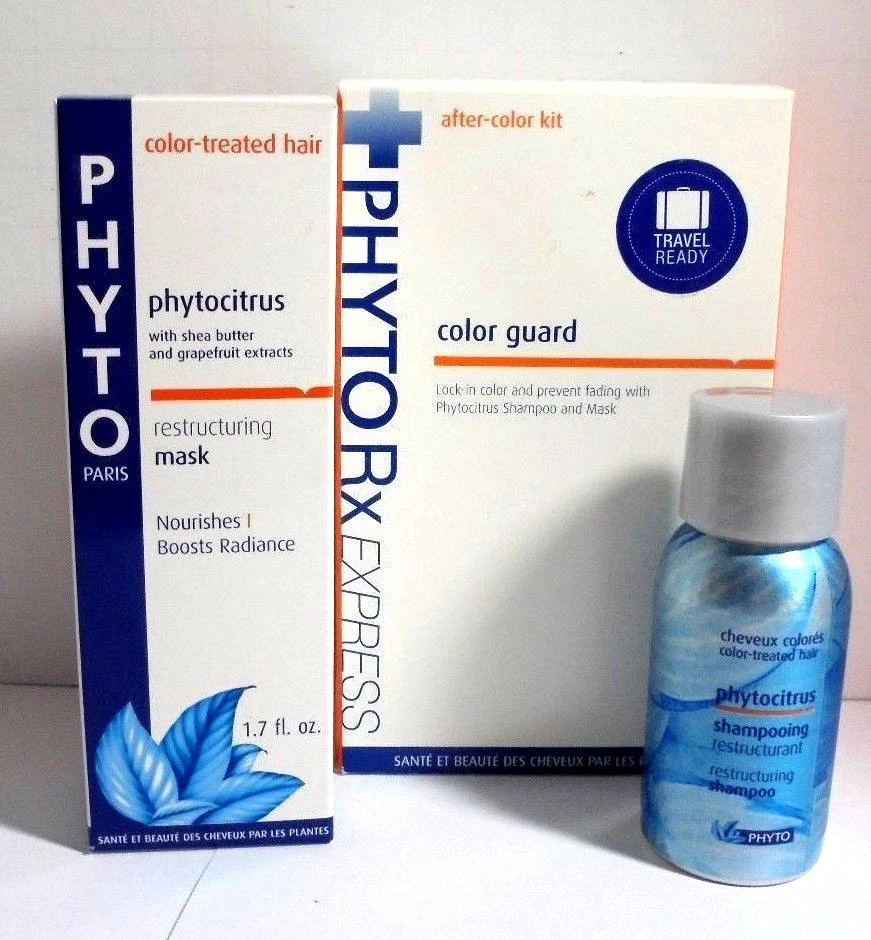 Phyto Rx Express Color Guard Starter Kit 2 piezas Champú y Mascarilla Phytocitrus Foto 1 de 1