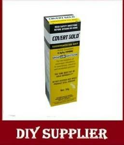 2 x 30G Covert Gold Cockroach Gel Bait stronger then Advoin - Picture 1 of 1