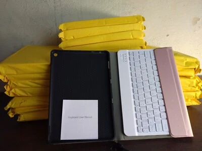 LOT of 24 Trackpad Keyboard Case for Fire HD 10 and 10+ Rose Gold - Image 1 of 3