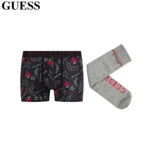 BOXER E CALZE UOMO GUESS ART U94G43JR00A P510 COLORE FOTO MISURA A SCELTA - Foto 1 di 1