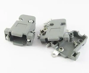 1 pcs Plastic Hood Cover for 9Pin or 15Pin D-Sub DB9 DB15 - Picture 1 of 4